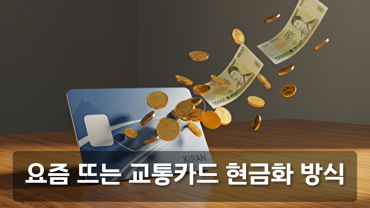 교통카드 현금화