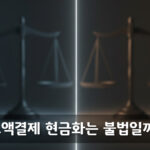 소액결제 현금화는 불법일까? 합법과 불법의 기준 정리
